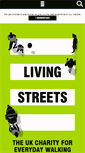 Mobile Screenshot of livingstreets.org.uk